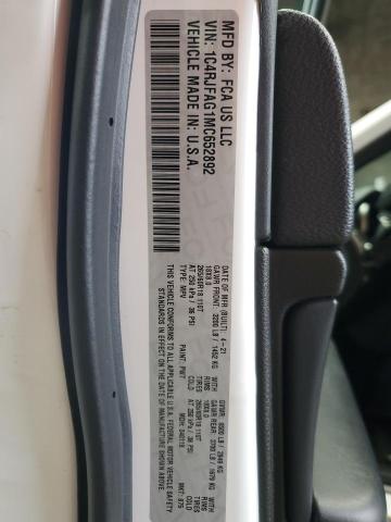 1C4RJFAG1MC652892 - 2021 JEEP GRAND CHER LAREDO WHITE photo 13