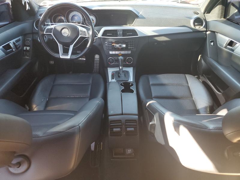 WDDGF8AB7ER313762 - 2014 MERCEDES-BENZ C 300 4MATIC RED photo 8