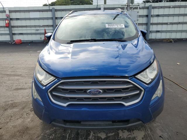 MAJ3P1TE1JC169987 - 2018 FORD ECOSPORT SE Mavi fotoğraf 5