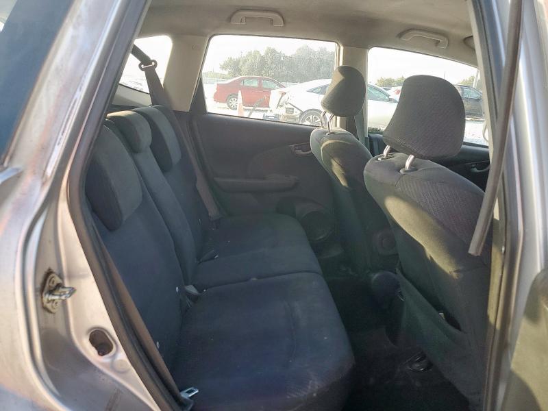 JHMGE8H58CC002773 - 2012 HONDA FIT SPORT SILVER photo 10