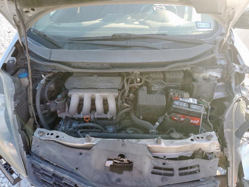 JHMGE8H58CC002773 - 2012 HONDA FIT SPORT SILVER photo 11