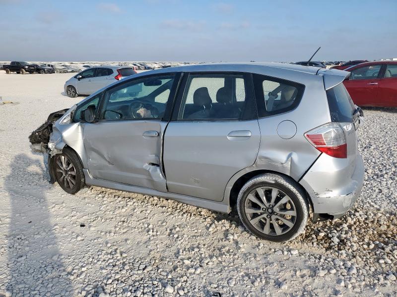 JHMGE8H58CC002773 - 2012 HONDA FIT SPORT SILVER photo 2