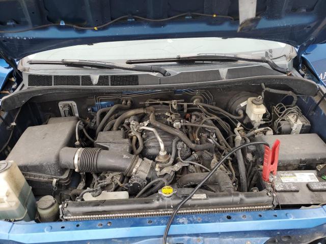 5TFUM5F1XAX005251 - 2010 TOYOTA TUNDRA DOUBLE CAB SR5 BLUE photo 11