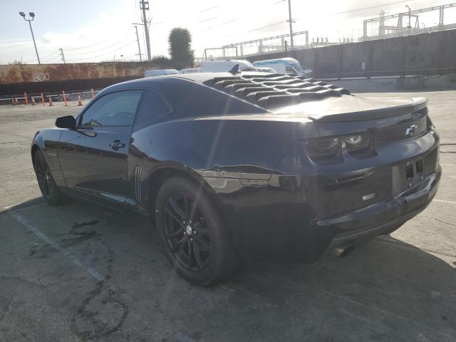 2G1FB1E30C9164641 - 2012 CHEVROLET CAMARO LT BLACK photo 2