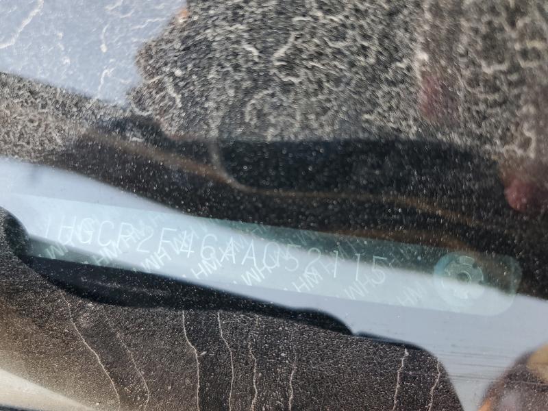 1HGCP2F46AA052115 - 2010 HONDA ACCORD LXP GRAY photo 12