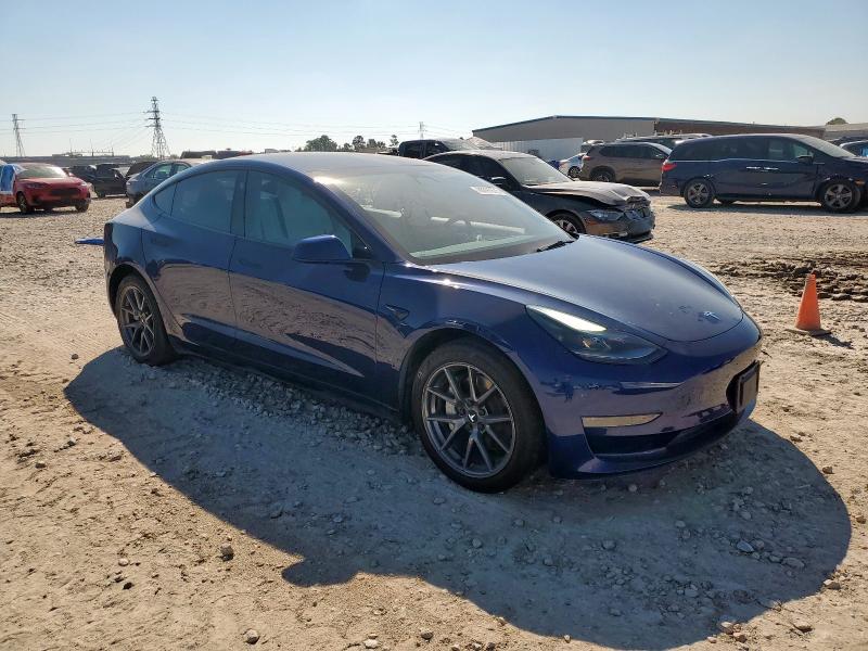 5YJ3E1EA7PF492530 - 2023 TESLA MODEL 3 蓝色 照片 4
