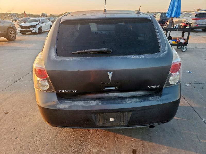 5Y2SP67889Z467436 - 2009 PONTIAC VIBE GRAY photo 6