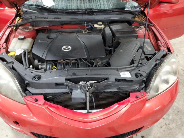JM1BK343541163414 - 2004 MAZDA 3 HATCHBACK 红色 照片 11
