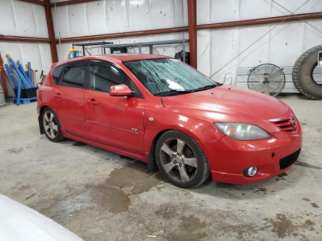 JM1BK343541163414 - 2004 MAZDA 3 HATCHBACK 红色 照片 4