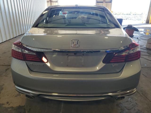 1HGCR3F89HA039744 - 2017 HONDA ACCORD EXL SILVER photo 6