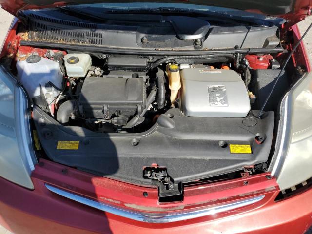 JTDKB20U777574307 - 2007 TOYOTA PRIUS 红色 照片 11