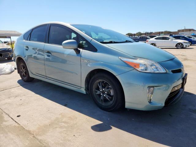 JTDKN3DU5E1755204 - 2014 TOYOTA PRIUS TURQUOISE photo 4