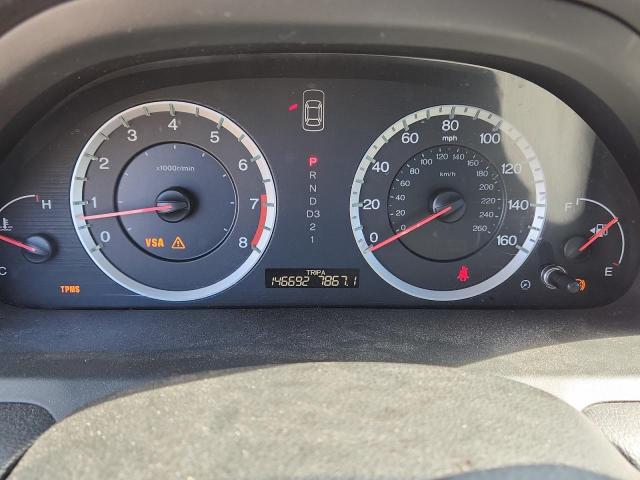 1HGCS22868A005488 - 2008 HONDA ACCORD EXL BLACK photo 9