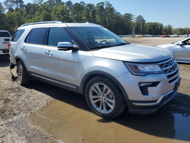 1FM5K7F84KGB34442 - 2019 FORD EXPLORER LIMITED SILVER photo 4
