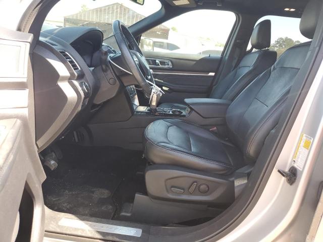 1FM5K7F84KGB34442 - 2019 FORD EXPLORER LIMITED SILVER photo 7