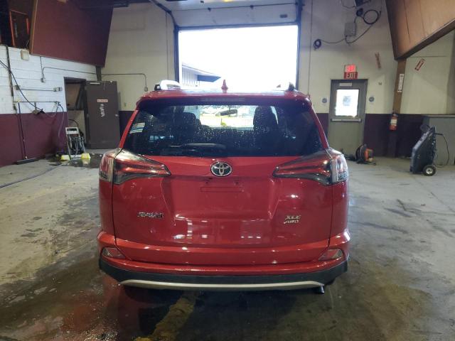 2T3RFREV6GW441300 - 2016 TOYOTA RAV4 XLE RED photo 6