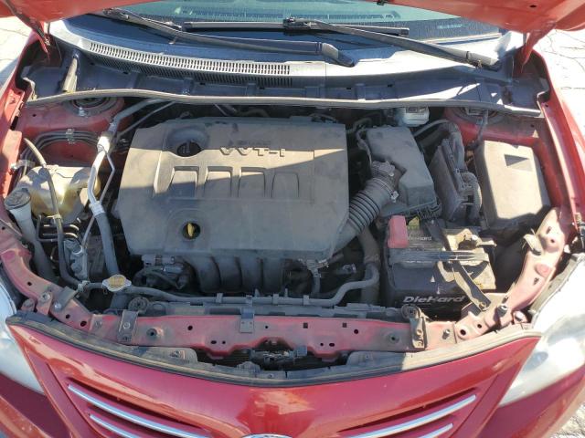 2T1BU4EEXDC050358 - 2013 TOYOTA COROLLA BASE Qırmızı foto 11