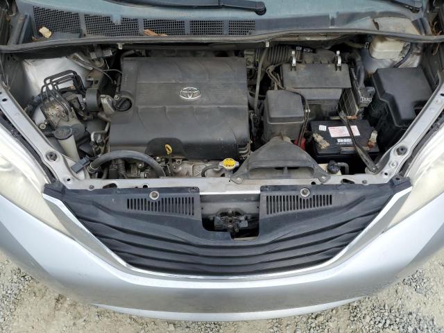 5TDKK3DC7ES444005 - 2014 TOYOTA SIENNA LE SILVER photo 12