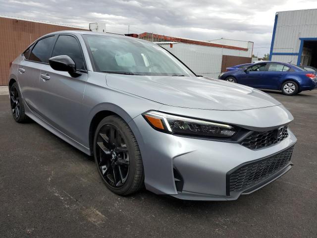 2HGFE2F52SH570558 - 2025 HONDA CIVIC SPORT 银色 照片 4