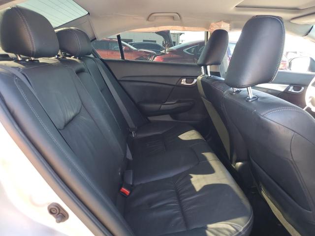 19XFB2F92FE011152 - 2015 HONDA CIVIC EXL SILVER photo 10