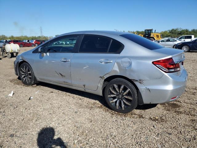 19XFB2F92FE011152 - 2015 HONDA CIVIC EXL SILVER photo 2
