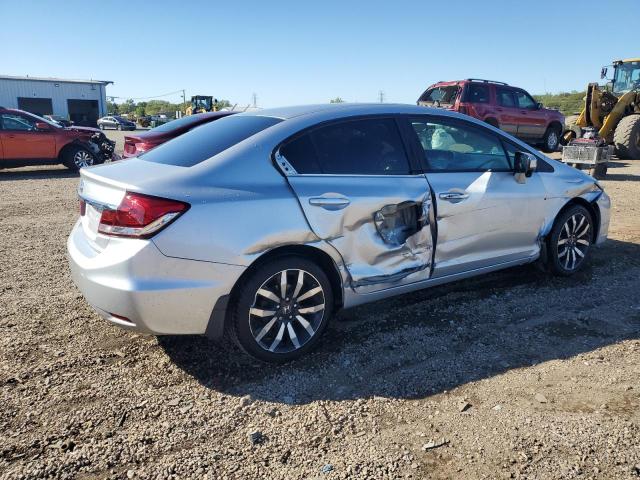 19XFB2F92FE011152 - 2015 HONDA CIVIC EXL SILVER photo 3