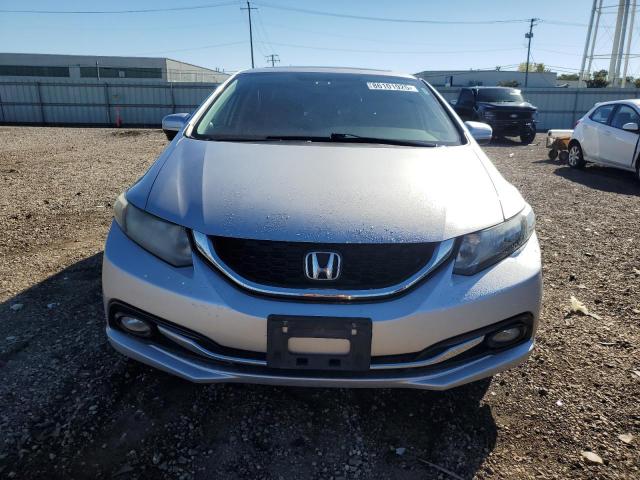 19XFB2F92FE011152 - 2015 HONDA CIVIC EXL SILVER photo 5