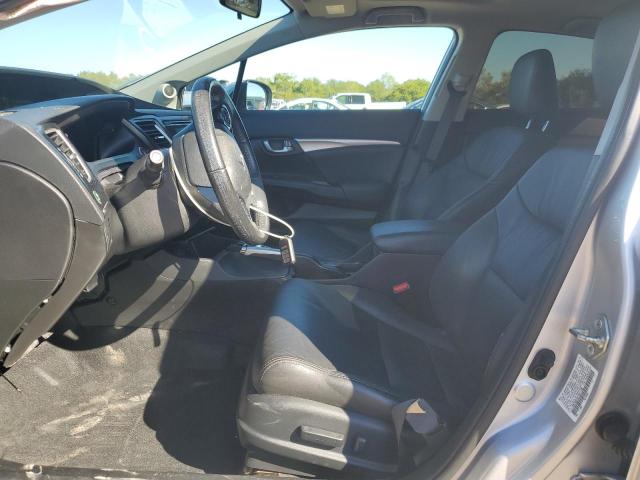 19XFB2F92FE011152 - 2015 HONDA CIVIC EXL SILVER photo 7