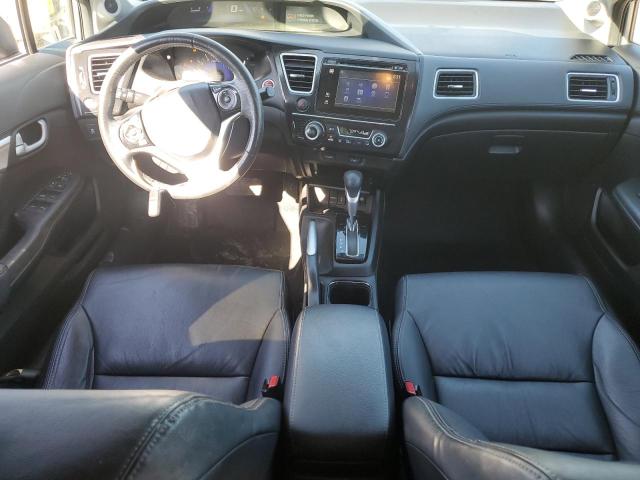 19XFB2F92FE011152 - 2015 HONDA CIVIC EXL SILVER photo 8