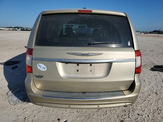 2A4RR8DG6BR614041 - 2011 CHRYSLER TOWN & COU TOURING L GOLD photo 6