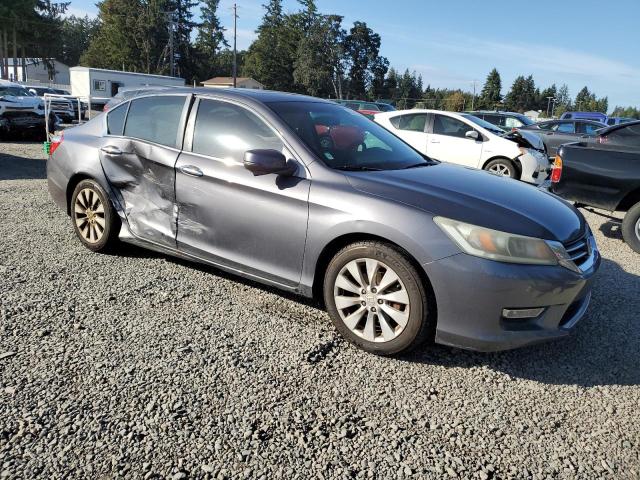 1HGCR2F72DA270884 - 2013 HONDA ACCORD EX ნაცრისფერი ფოტო 4
