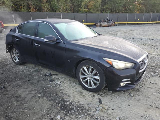 JN1BV7AP8EM690694 - 2014 INFINITI Q50 BASE BLACK photo 4