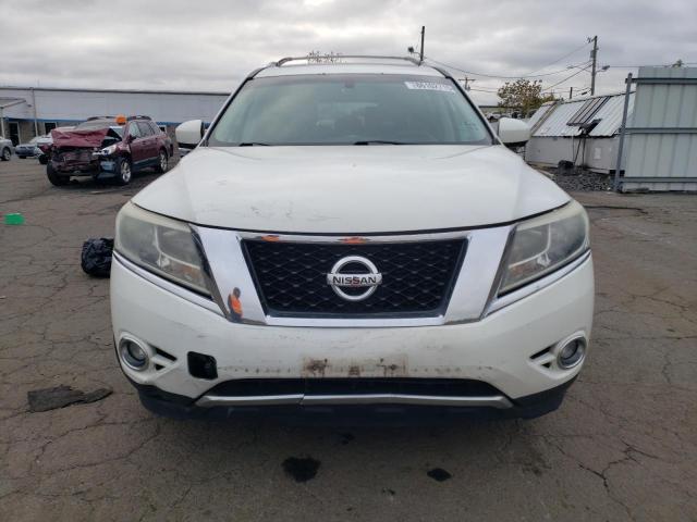 5N1AR2MM5EC681647 - 2014 NISSAN PATHFINDER S WHITE photo 5