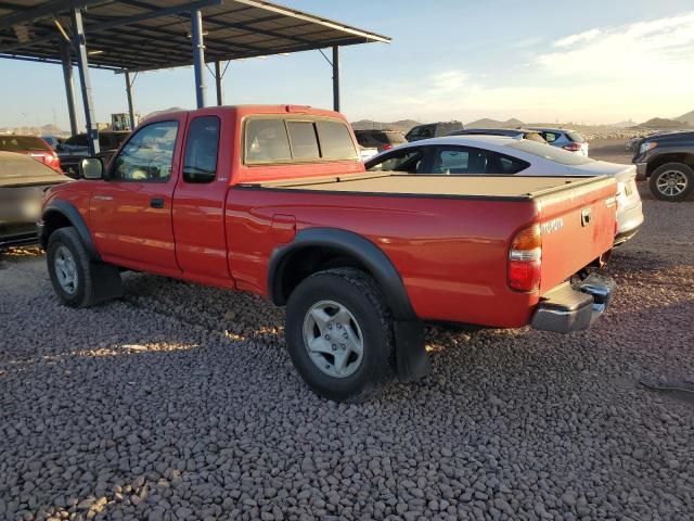 5TESN92N03Z293670 - 2003 TOYOTA TACOMA XTRACAB PRERUNNER წითელი ფოტო 2