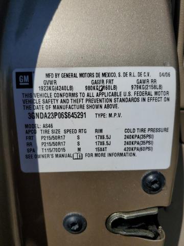 3GNDA23P06S645291 - 2006 CHEVROLET HHR LT Bej foto 13