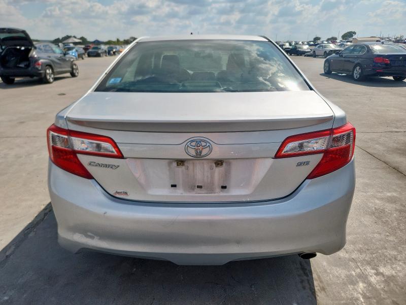 4T1BF1FK4CU195759 - 2012 TOYOTA CAMRY BASE SILVER photo 6