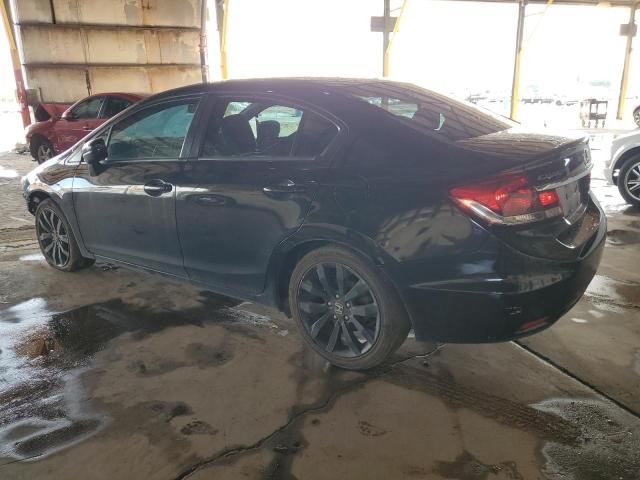 2HGFB2F94EH529395 - 2014 HONDA CIVIC EXL BLACK photo 2