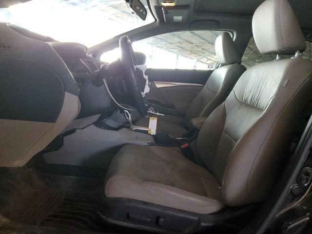 2HGFB2F94EH529395 - 2014 HONDA CIVIC EXL BLACK photo 7