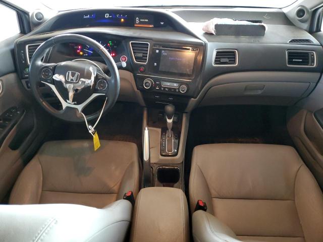 2HGFB2F94EH529395 - 2014 HONDA CIVIC EXL BLACK photo 8