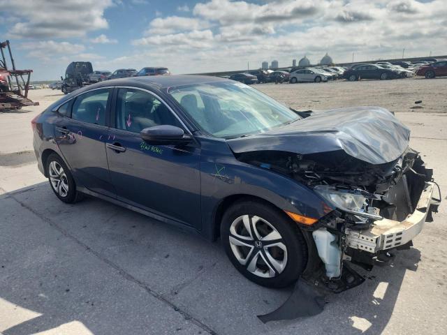 19XFC2E57JE011216 - 2018 HONDA CIVIC LX CHARCOAL photo 4