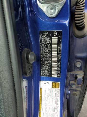 JTDKARFUXG3501023 - 2016 TOYOTA PRIUS BLUE photo 13