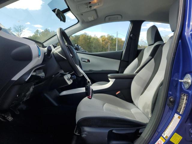 JTDKARFUXG3501023 - 2016 TOYOTA PRIUS BLUE photo 7