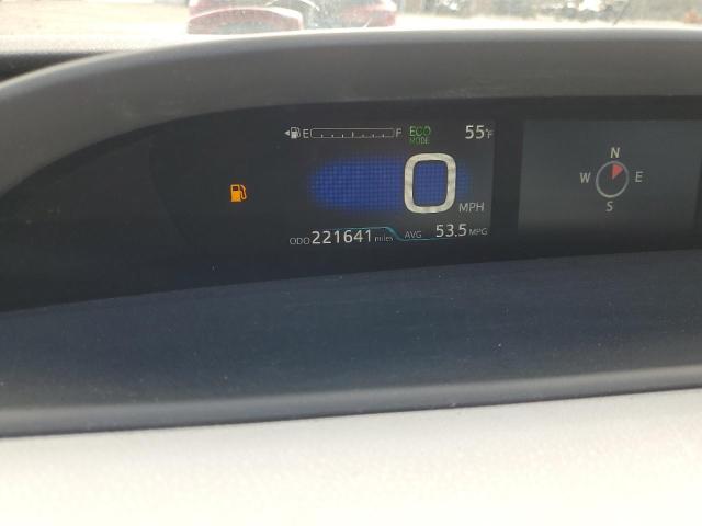 JTDKARFUXG3501023 - 2016 TOYOTA PRIUS BLUE photo 9