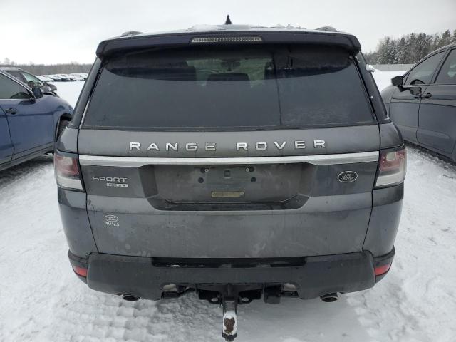 SALWR2FK8HA157813 - 2017 LAND ROVER RANGE ROVE HSE GRAY photo 6