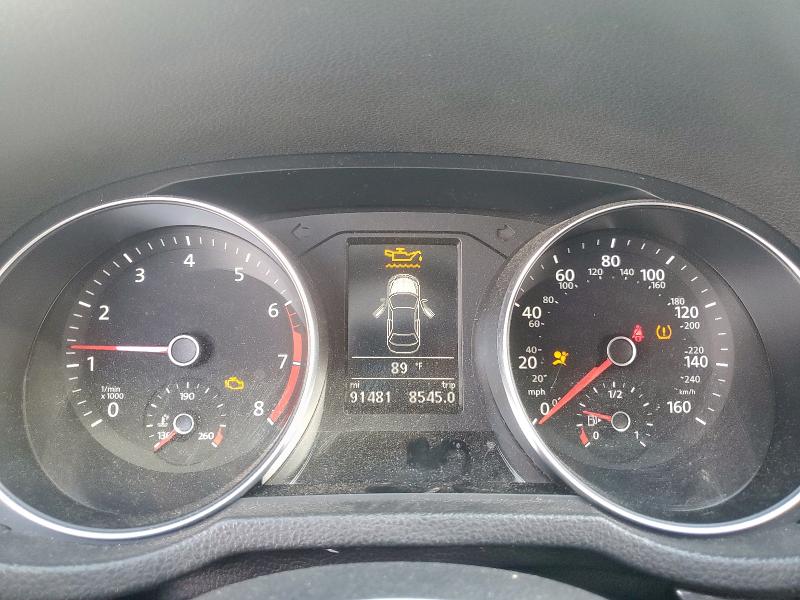 1VWBT7A31GC065785 - 2016 VOLKSWAGEN PASSAT SE WHITE photo 9