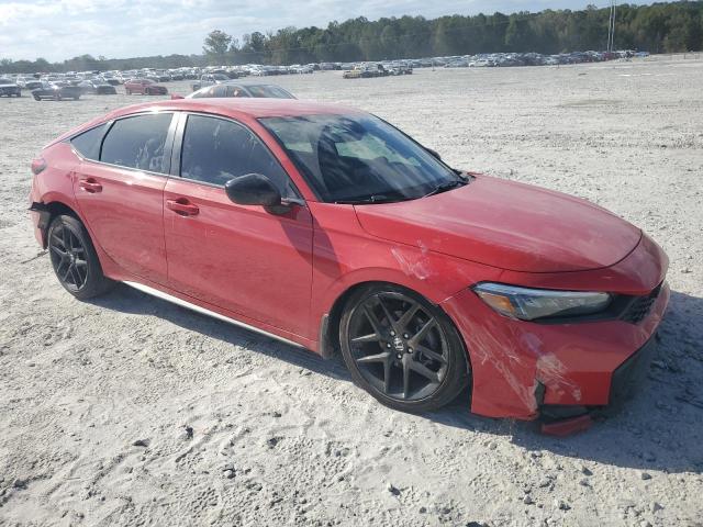 19XFL2H84SE014808 - 2025 HONDA CIVIC SPORT RED photo 4