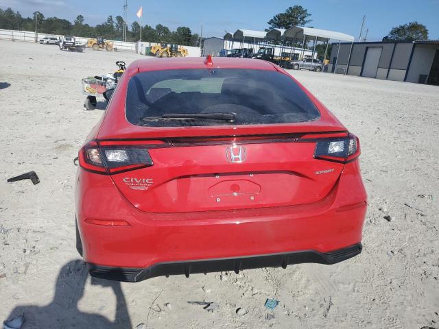19XFL2H84SE014808 - 2025 HONDA CIVIC SPORT RED photo 6