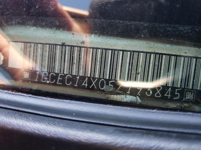 1GCEC14X05Z193845 - 2005 CHEVROLET SILVERADO C1500 GOLD photo 13