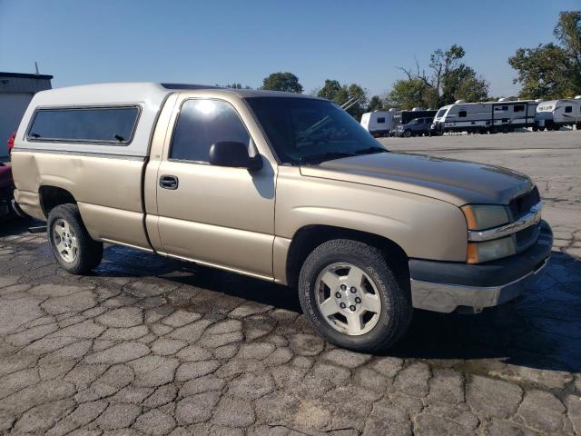 1GCEC14X05Z193845 - 2005 CHEVROLET SILVERADO C1500 GOLD photo 4