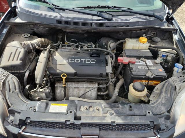 KL1TD5DE3BB138795 - 2011 CHEVROLET AVEO LS BLACK photo 11
